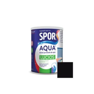 Email Spor Aqua Super Lucios Negru 0.7 L