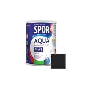 Email Spor Aqua Mat Negru 0.7l