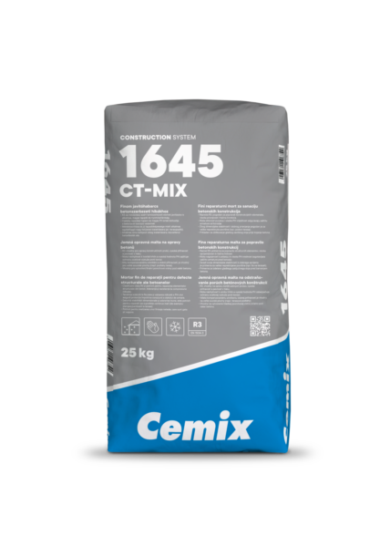 Mortar De Reparatii Fin Ct Mix 25 Kg