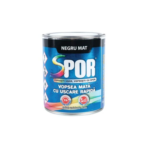 Email Spor Negru Mat 0.7 L