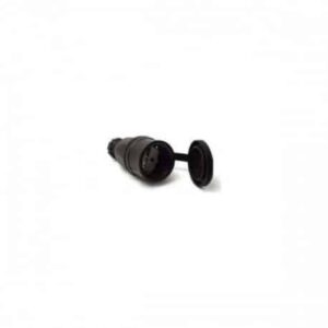 Priza Neagra Cu Capac