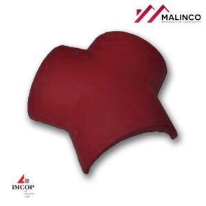 Coama De Ramificatie Cu 3 Iesiri Rosu Inchis Standard