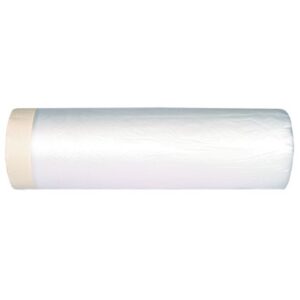 Folie Protectie Cu Banda Adeziva  55 Cm X 20 M