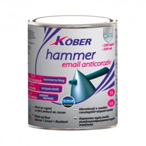 Kober Hammer Negru 750 Ml Email Anticoroziv