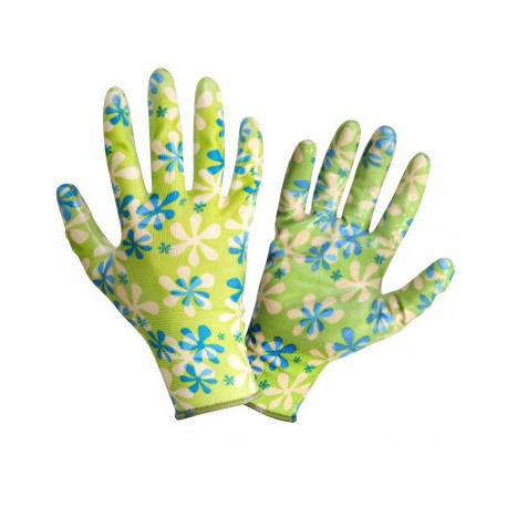 Manusi Nitril 7 Cu Poliester Invelite Dorsal