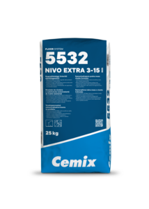 Sapa autonivelanta Nivoextra 3-15 mm Cemix 25 kg