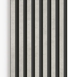 Riflaje de exterior, profil polistiren Austrotherm, gri antracit și maxCL 1520, 250x42x7cm