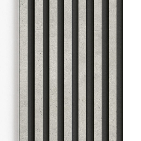 Riflaje de exterior, profil polistiren Austrotherm, gri antracit și maxCL 1520, 250x42x7cm