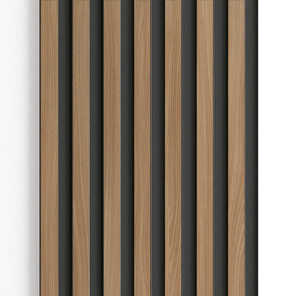 Riflaje de exterior, profil polistiren Austrotherm, gri antracit și maxCL 645, 250x42x7cm