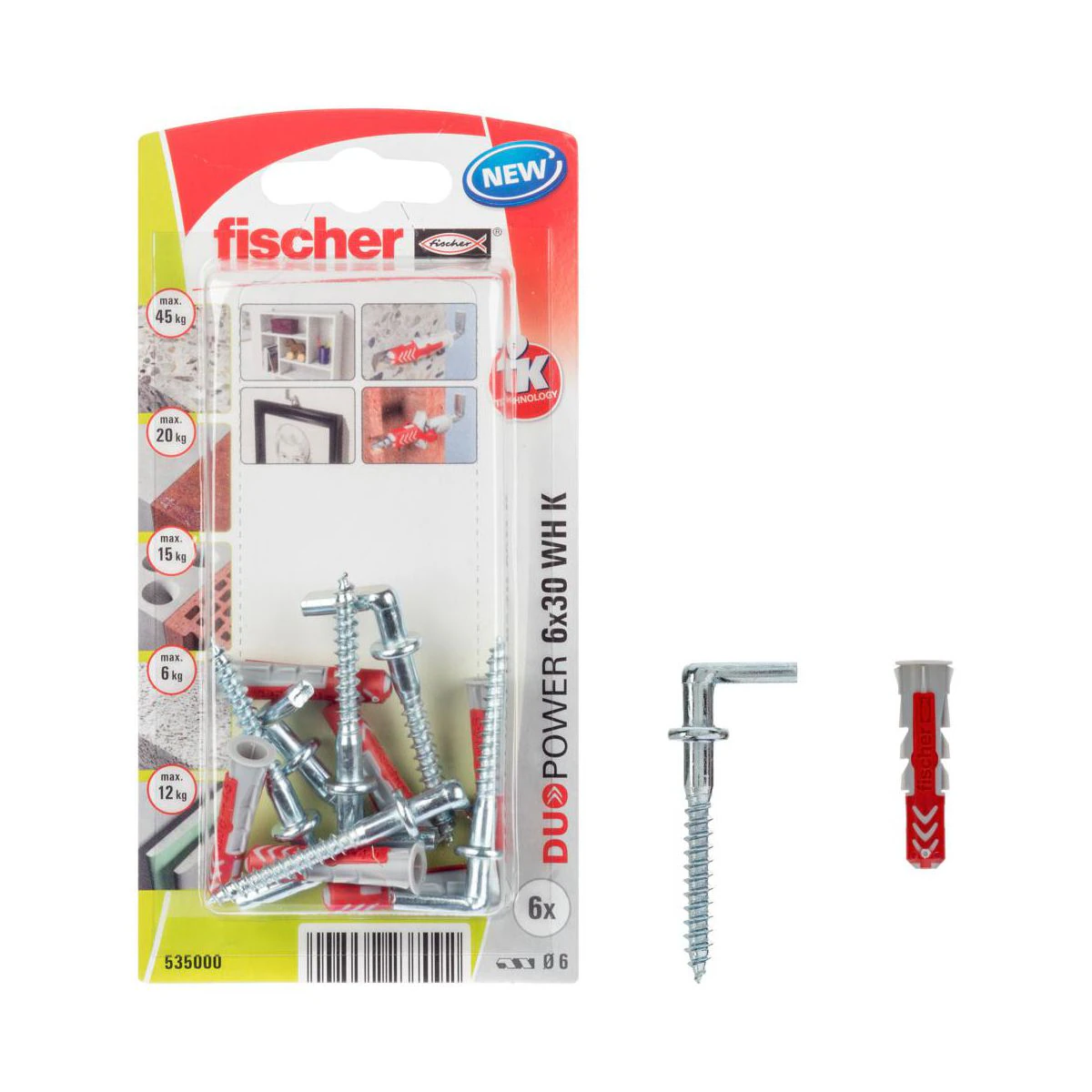 DuoPower fischer 6 x 30 RH cu cârlig rotund