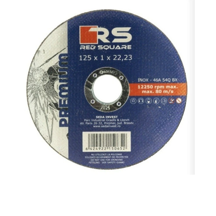 Disc Abraziv Metal 125×1mm