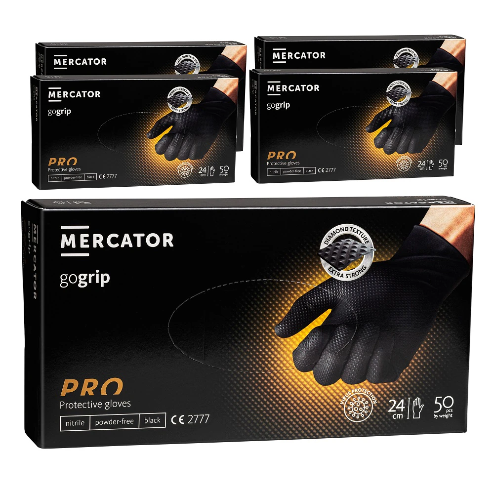 Mănuși de Protecție Gogrip Negre XXL