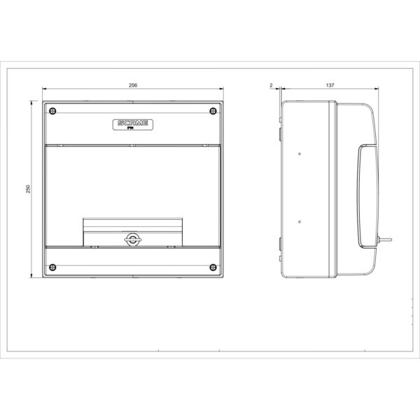 Tablou Siguranțe Aparent 6 Module