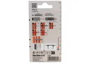 Manșon de ancoră de injecție fischer FIS H 12 x 85 K plastic