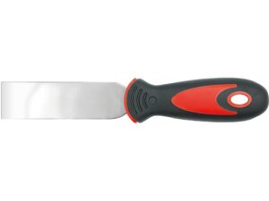 ȘPACLU DIN OȚEL INOXIDABIL, MÂNER BICOLOR, 4CM