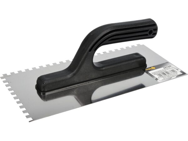 Gletieră INOX Crestată 270x125mm, 6X6MM