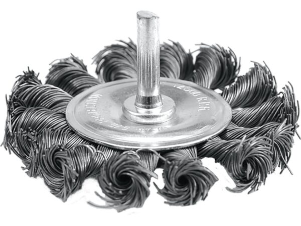 Perie Circulară cu Toroane din Sârmă și TIJĂ 75MM