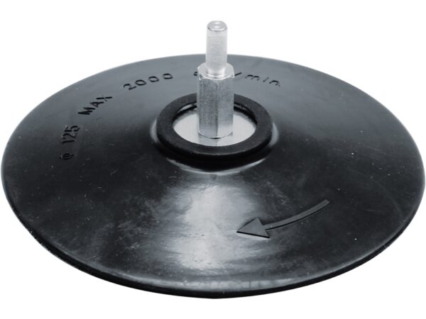 Suport DISC Abraziv Fixare Velcro, 125mm, cu TIJĂ