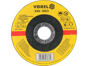 DISC TĂIERE METAL 115X2,5X22MMDISC ABRAZIV DEBITAT METALE 115X2,5X22