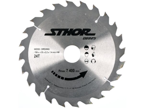 DISC Circular pentru LEMN 184x30x2.2mm T24