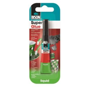 Adeziv instant cianoacrilat BISON Super Glue, 3g