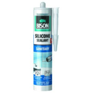 Silicon Sanitar BISON, 280ml, transparent