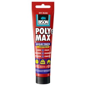 Adeziv și etanșeizant MS Polimer BISON Poly Max High Tack Express, 165g