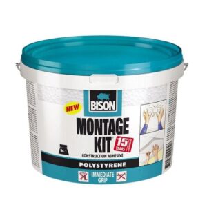 Adeziv pentru polistiren BISON MontageKit Polystyrene, 4kg