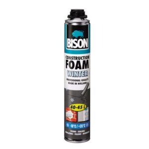 Spumă poliuretanică pentru iarnă BISON, de pistol, 750ml