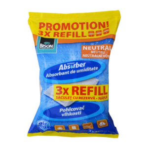 Set rezervă absorbant umiditate BISON Air Max, 3x450g, fără parfum