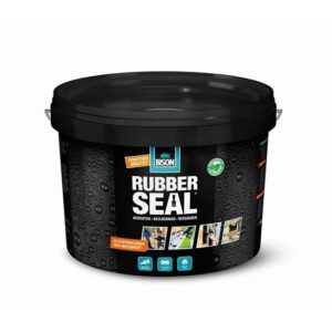 Hidroizolație pe bază de cauciuc și polimer pentru etanșare, protecție și reparare BISON Rubber Seal, 2,5L