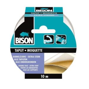 Bandă dublu adezivă pentru mochetă BISON Carpet Tape, 50mmx10m