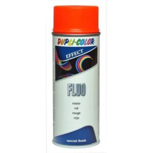 Vopsea spray fluorescentă DUPLI-COLOR Fluo, roșu, 400ml