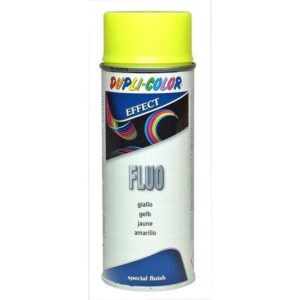 Vopsea spray fluorescentă DUPLI-COLOR Fluo, galben, 400ml