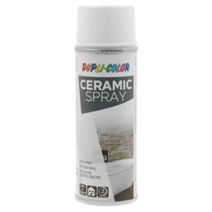 Vopsea spray pentru suprafețe emailate DUPLI-COLOR Ceramic Spray, acrilică, alb, 200ml
