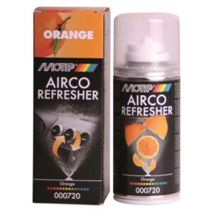 Spray odorizant MOTIP Airco Refresher, 150ml, orange