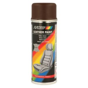 Vopsea pentru piele MOTIP Leather Paint, maro RAL8017, 200ml