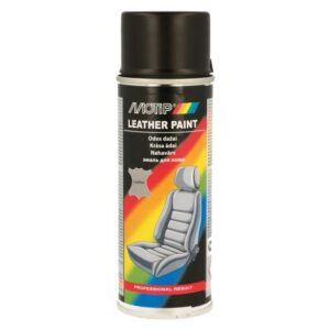 Vopsea pentru piele MOTIP Leather Paint, negru, 200ml