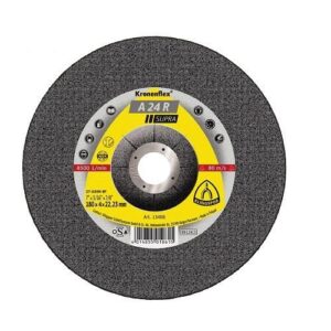 Disc de șlefuire KLINGSPOR A 24 R Supra, curbat, pentru oțel, 125mmx4mm