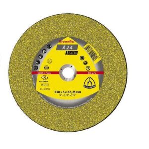 Disc de tăiere KLINGSPOR A 24 Extra, plat, universal, pentru metal, 230mmx3mm