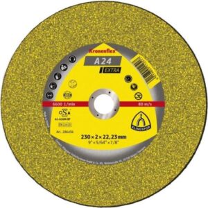 Disc de tăiere KLINGSPOR A 24 Extra, plat, universal, pentru metal, 230mmx2mm