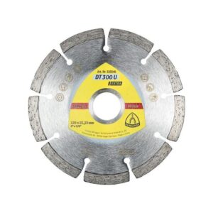 Disc de tăiere diamantat KLINGSPOR DT 300 U Extra, pentru materiale de construcții, 125mmx1,6mm
