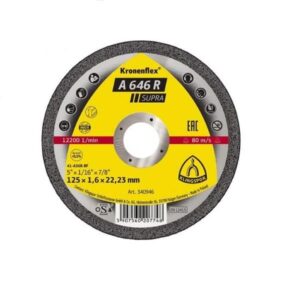 Disc de tăiere KLINGSPOR A 646 R Supra, pentru oțel, 230mmx1,9mm