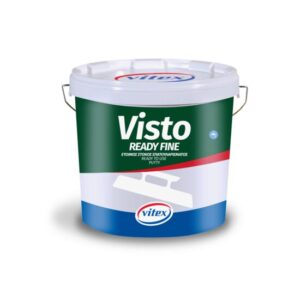 Glet profesional de finisaj gata preparat VITEX Visto Ready Fine, finisaj neted și uniform, alb, 18kg