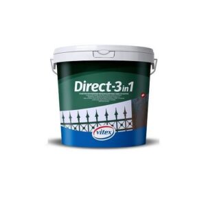 Vopsea email anticorozivă lucioasă VITEX Direct 3 în 1, 27 maro, 2,5L