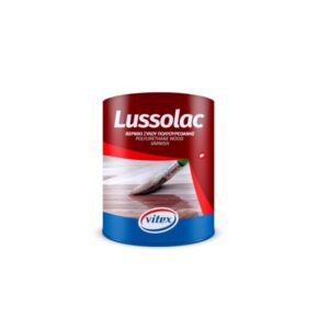 Lac poliuretanic pe bază de solvent VITEXLussolac, 400 incolor satin, 750ml