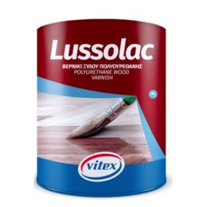 Lac poliuretanic pe bază de apă VITEXLussolac, 500 incolor lucios, 2,5L