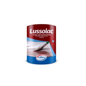Lac poliuretanic pe bază de apă VITEX Lussolac, 500 incolor mat, 2,5l