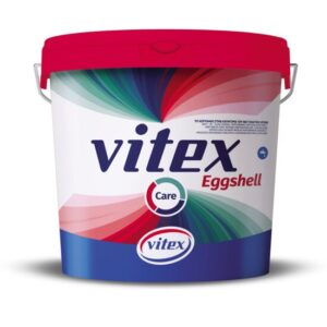 Vopsea ultra-lavabilă premium satinată, VITEX CARE EGGSHELL, albă, 3L