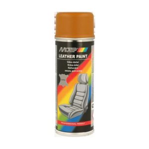 Vopsea pentru piele MOTIP Leather Paint, Maro RAL8001, 200ml